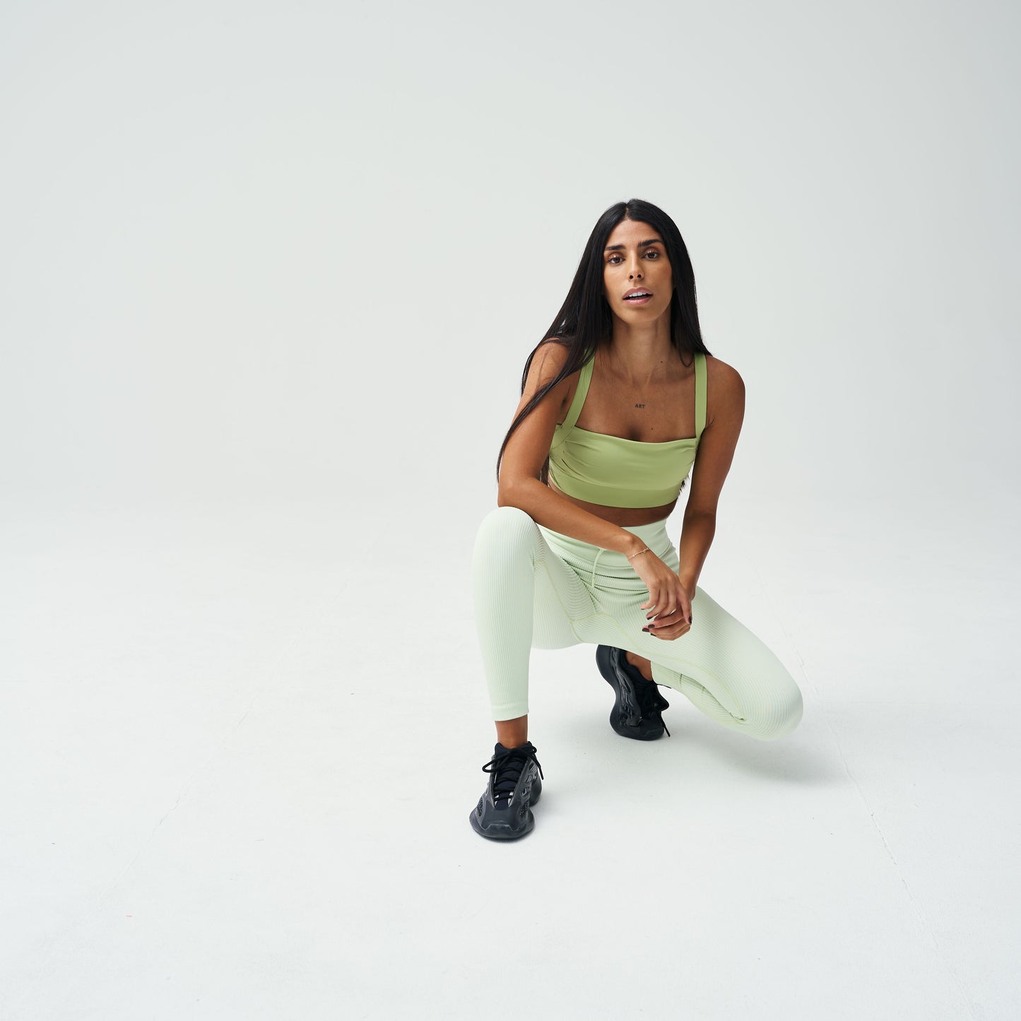 Chic Matcha Sports Bra