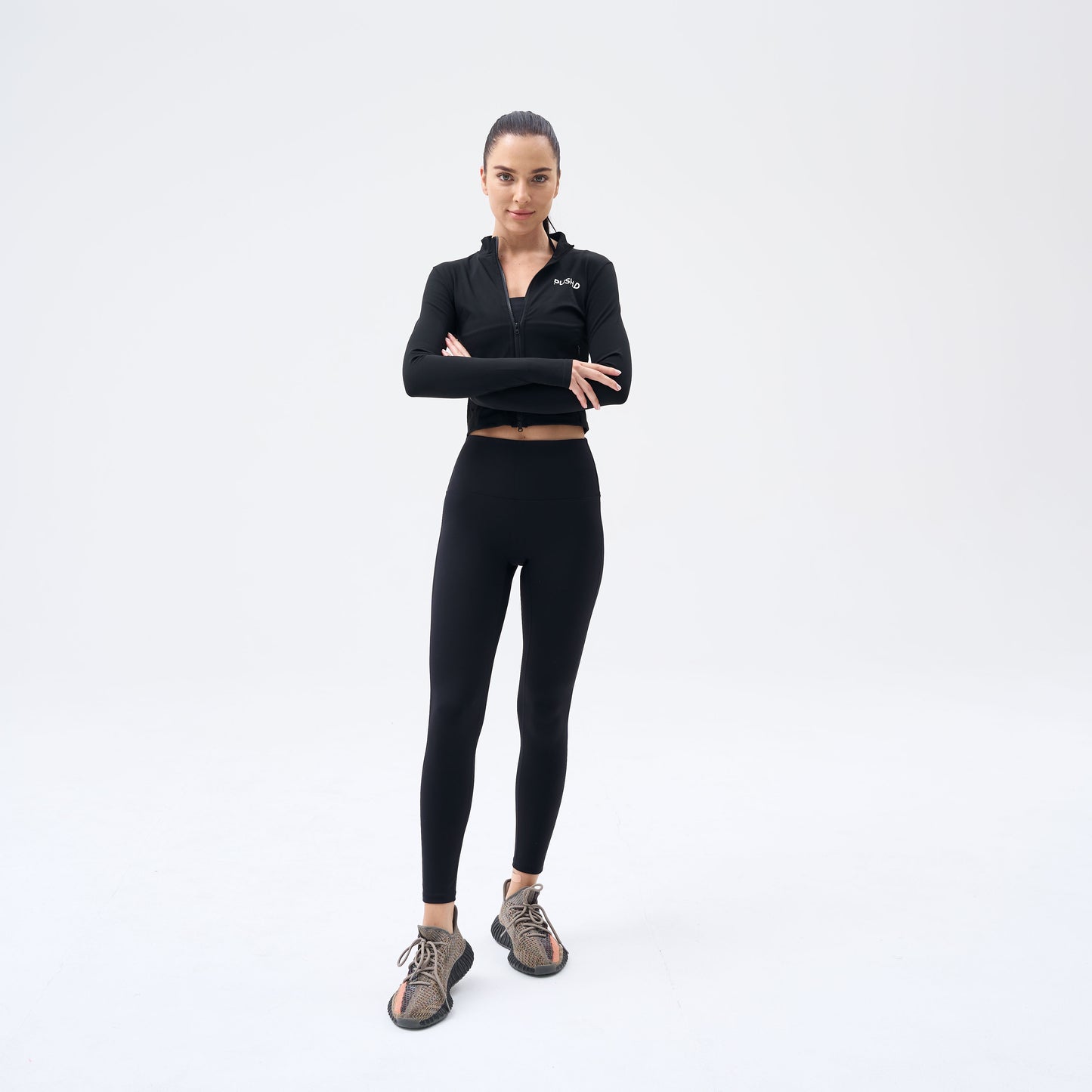 FitGlam Dusty Black Leggings