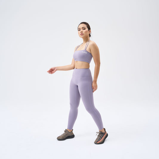 FitGlam Dusty Lilac Leggings